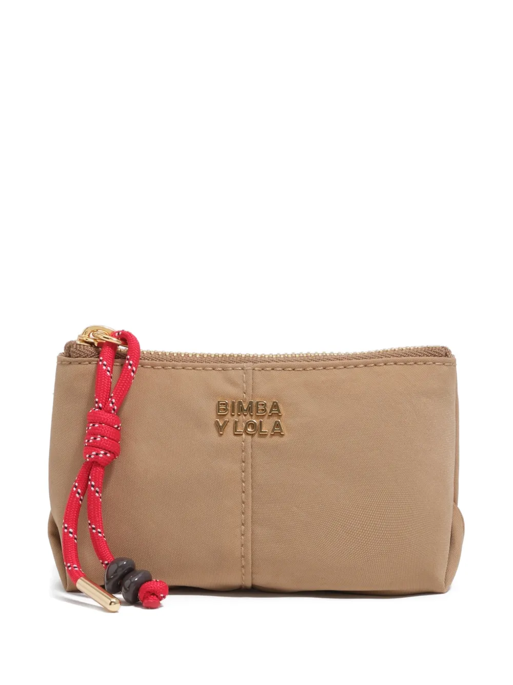 BIMBA Y LOLA Portemonnaie mit Reißverschluss - Nude