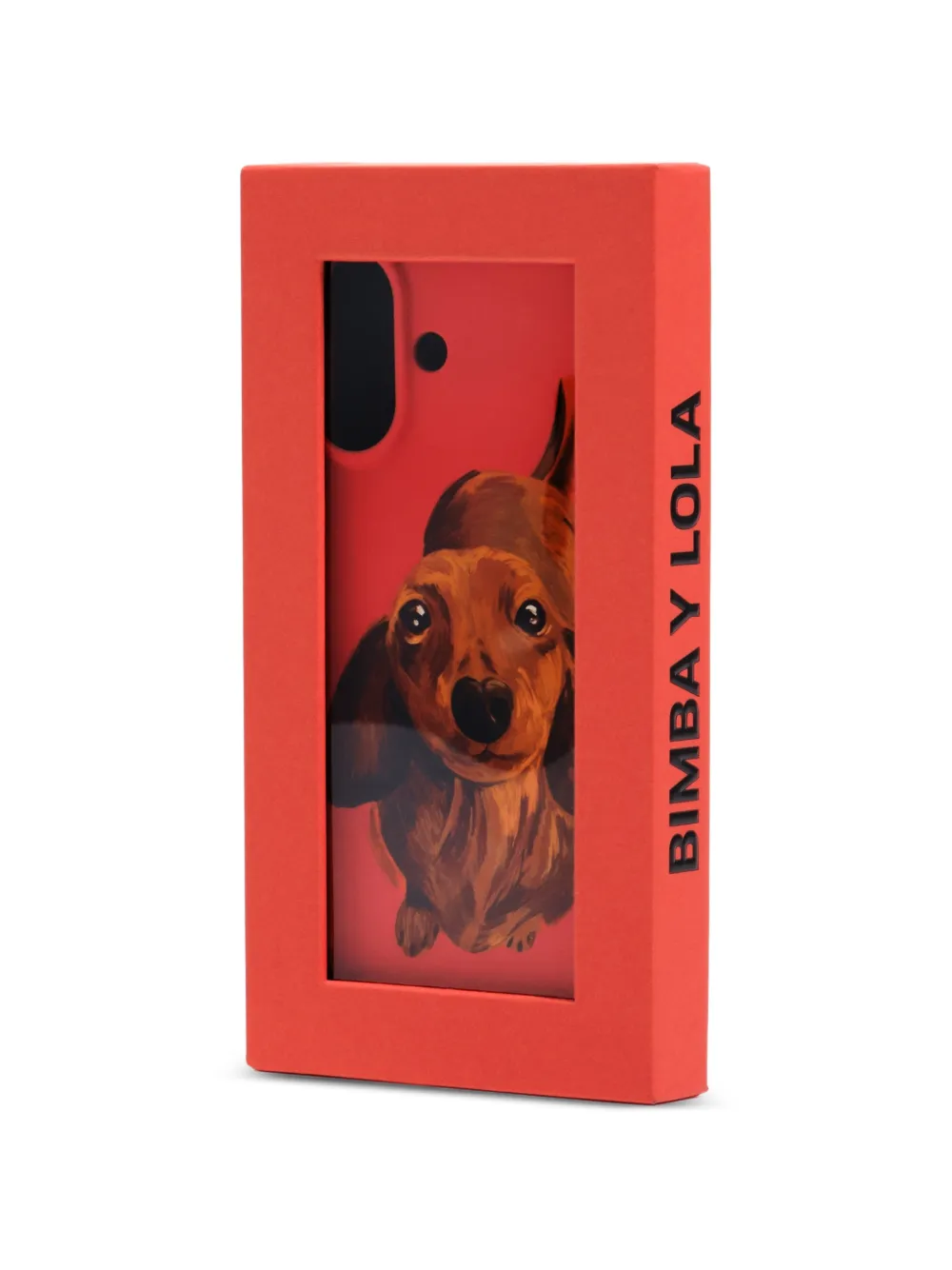 Bimba Y Lola Iphone 16 Dog-graphic Phone Case - Red 