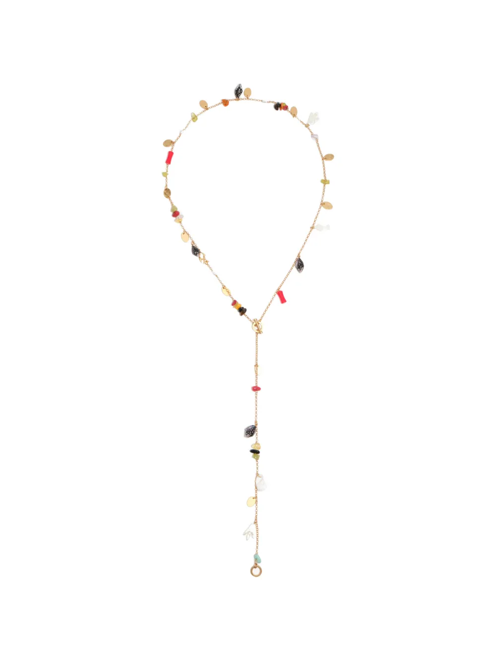BIMBA Y LOLA Halskette mit Schmuckstein - Gold