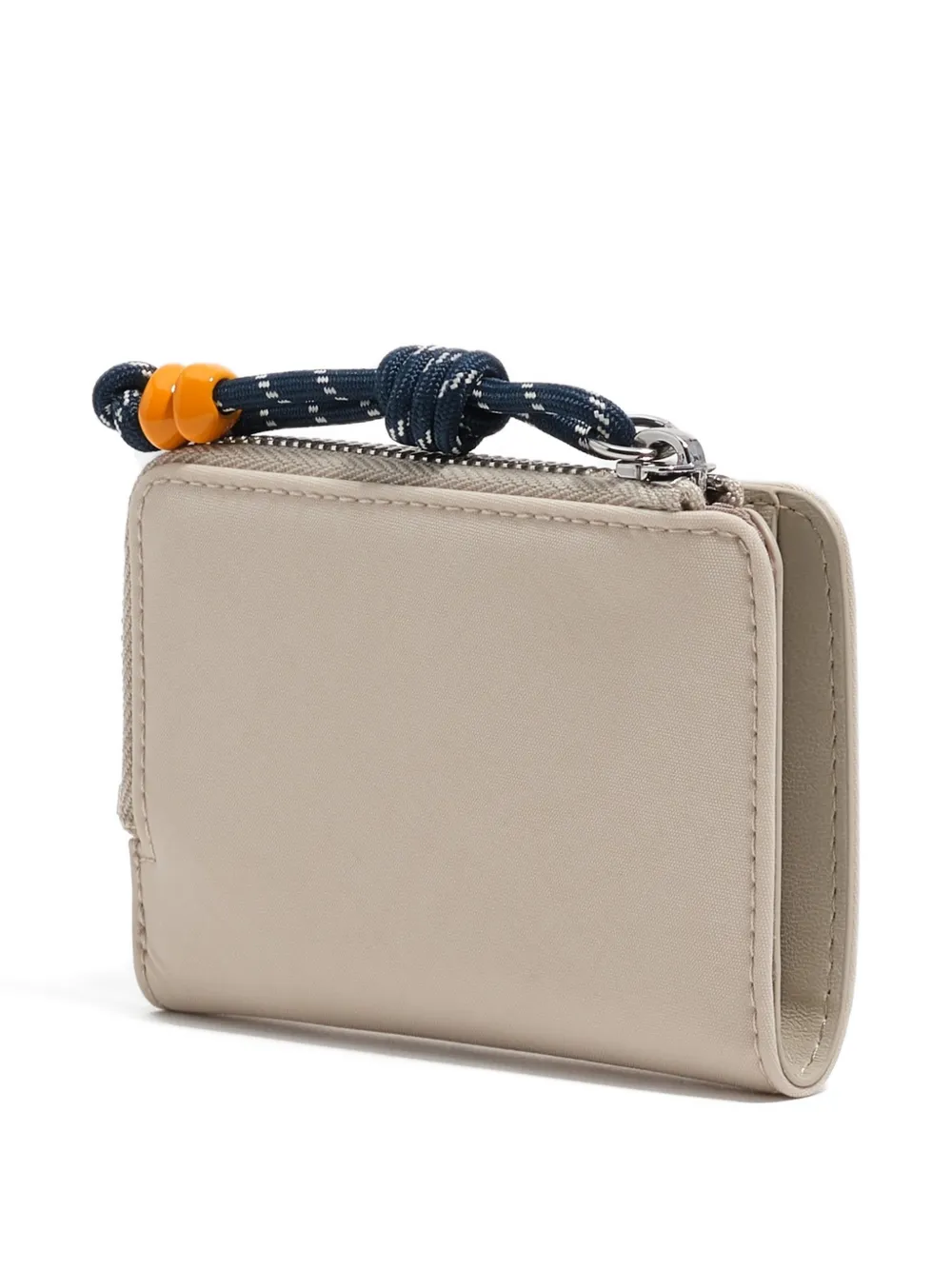  Bimba Y Lola Logo Zip Wallet - Neutrals 