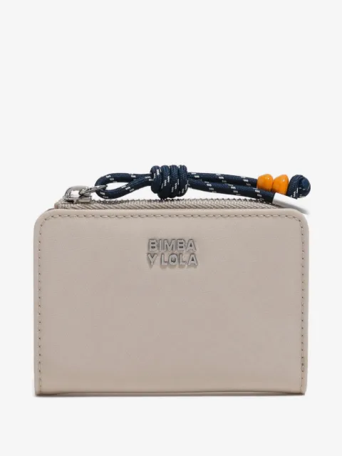 Bimba y Lola logo zip wallet