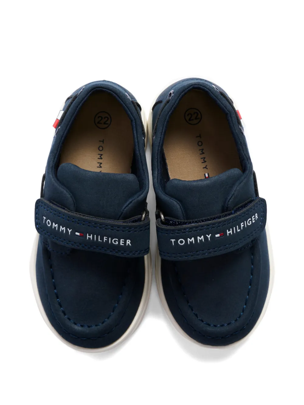 Tommy Hilfiger Junior Loafers met bandje Blauw