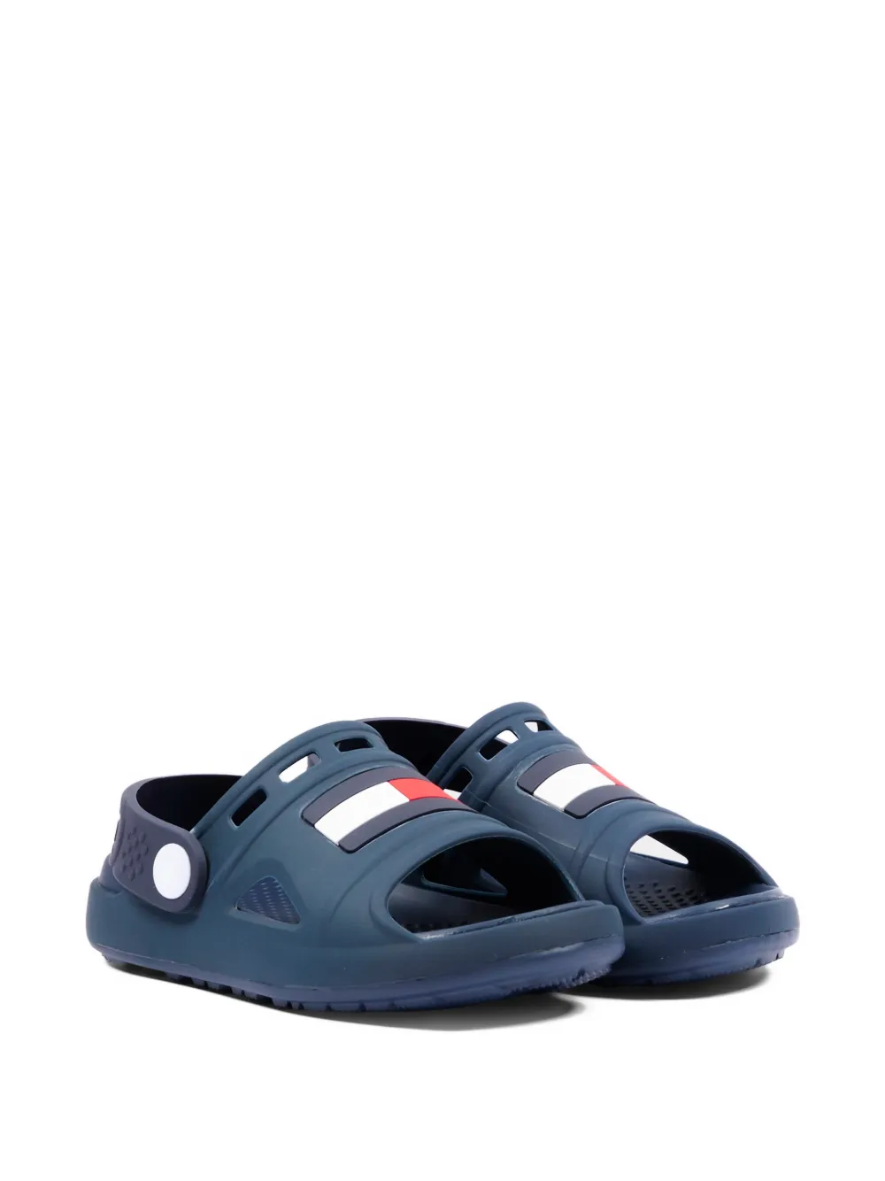 Tommy Hilfiger Junior logo-detail sandals - Blu