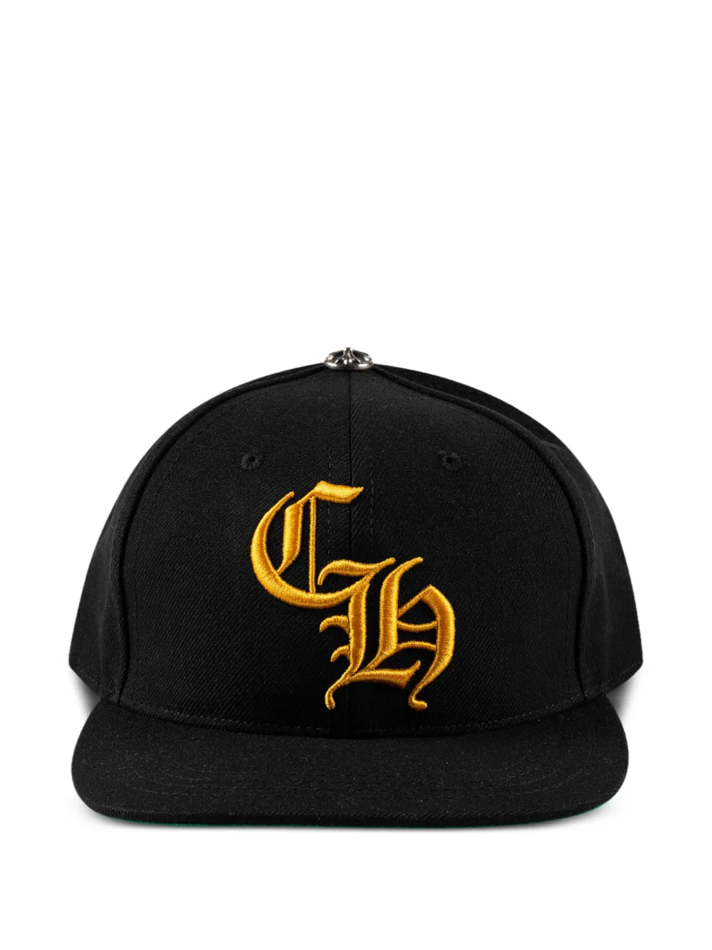 Chrome Hearts embroidered "Yellow/Black" cap - Nero