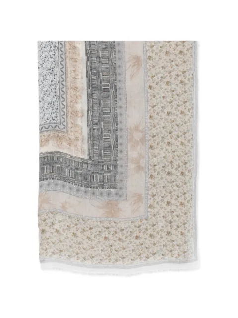 Faliero Sarti Wilde floral-print scarf