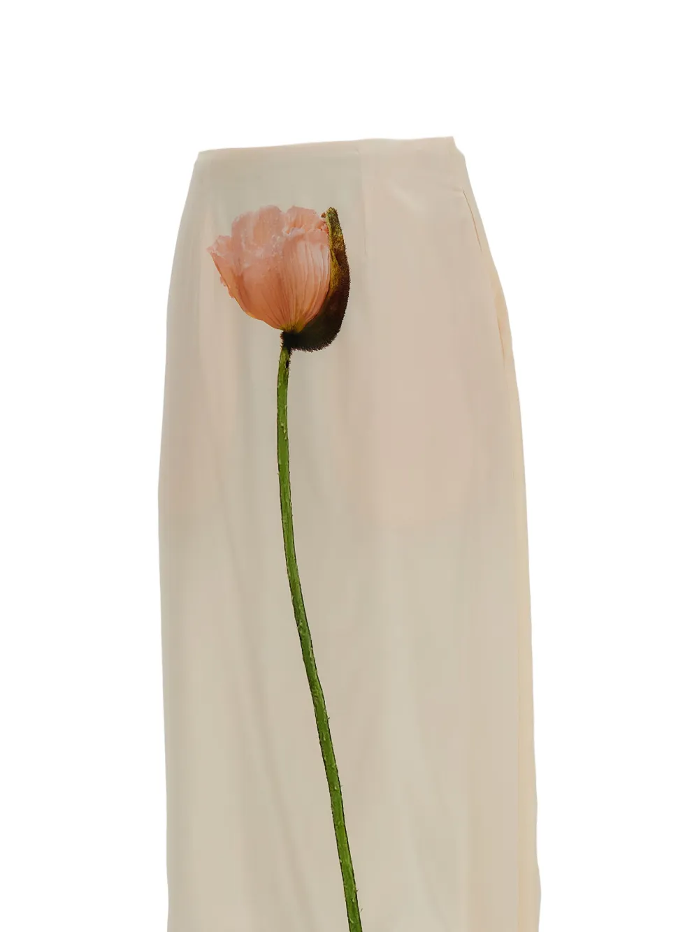  Simone Rocha Floral Midi Skirt - Neutrals 