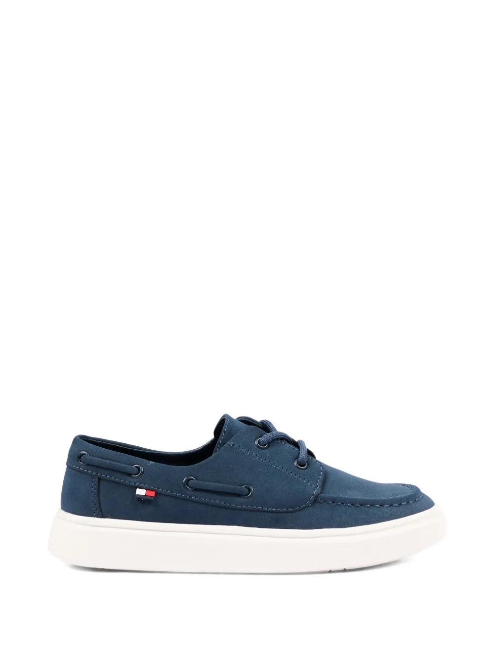 Tommy Hilfiger Junior Bootschoenen met kant Blauw