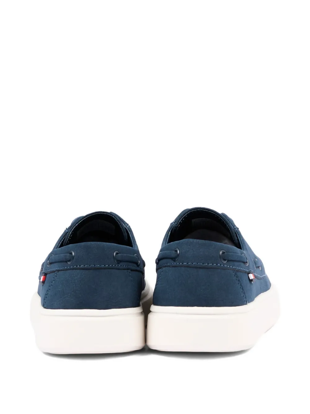 Tommy Hilfiger Junior Bootschoenen met kant Blauw