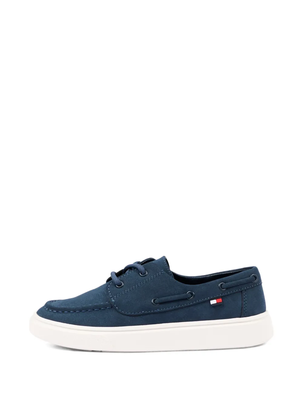 Tommy Hilfiger Junior Bootschoenen met kant Blauw