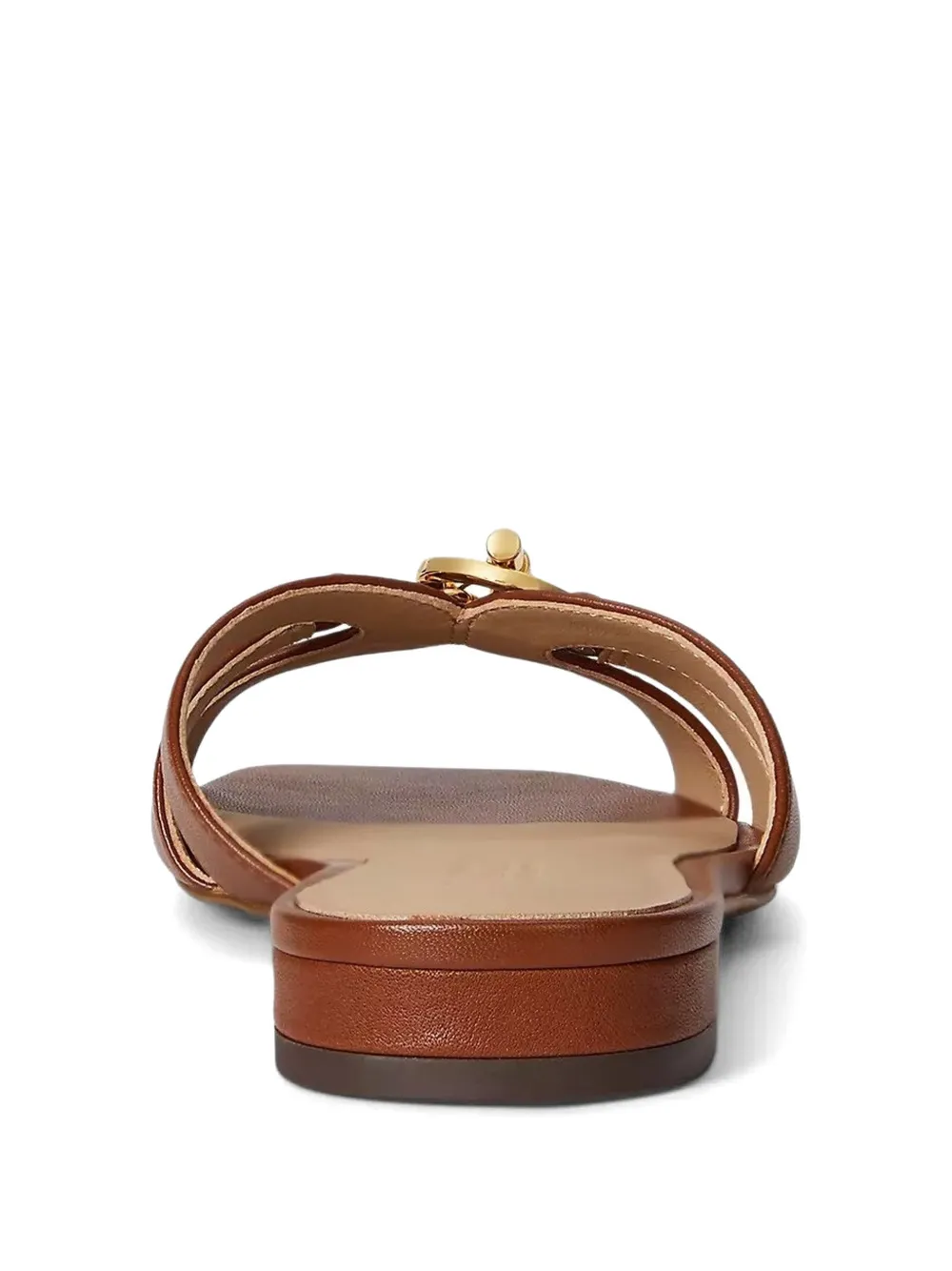 Lauren Ralph Lauren Blaike sandalen met bandjes Bruin