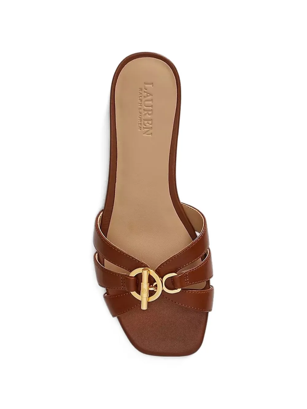 Lauren Ralph Lauren Blaike sandalen met bandjes Bruin