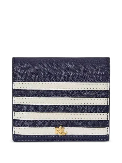 Lauren Ralph Lauren cartera con motivo de rayas