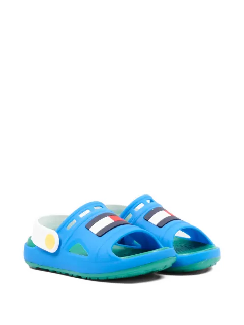 Tommy Hilfiger Junior sandalias con detalle de rayas