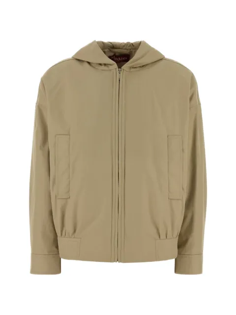 Max Mara chamarra Risorsa de algodón