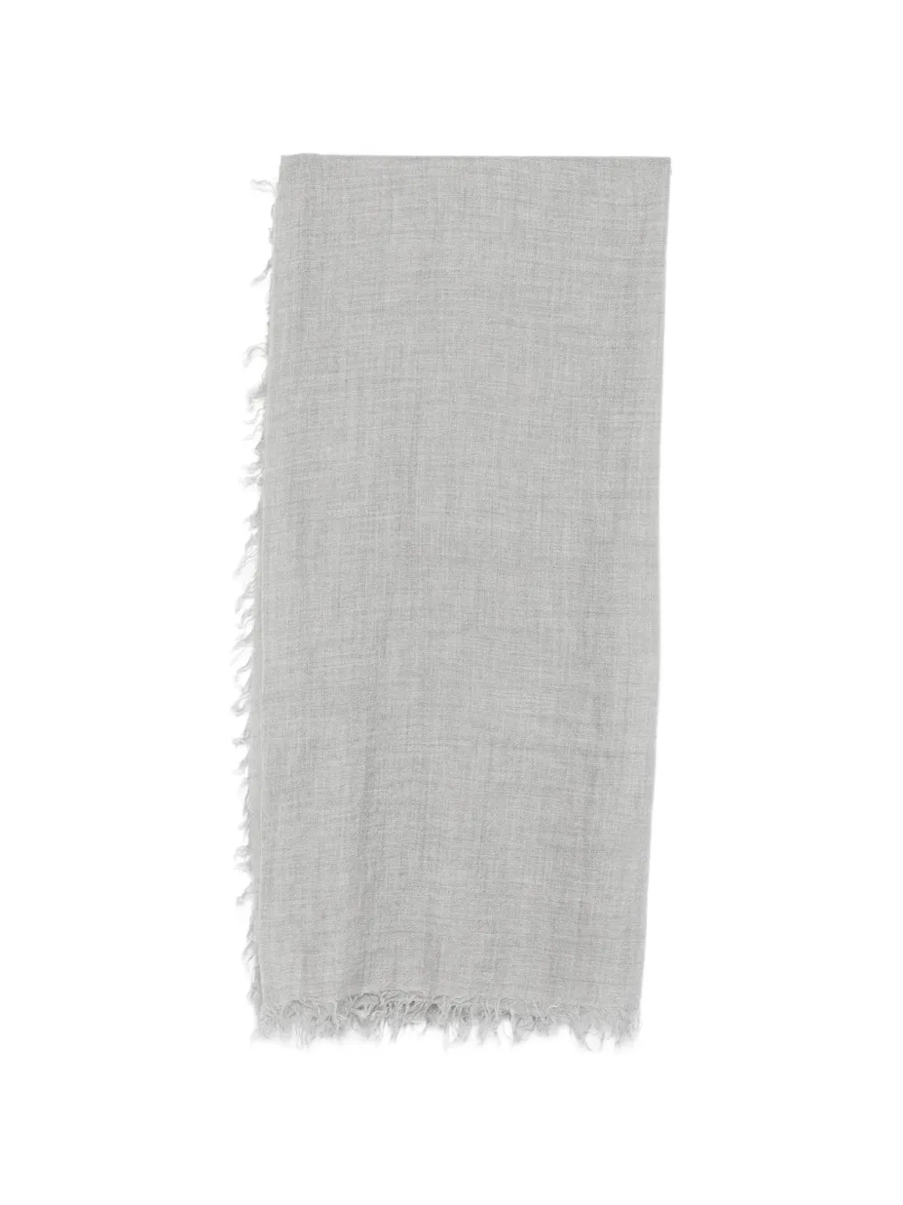 Faliero Sarti Enrica/M frayed scarf - Grigio
