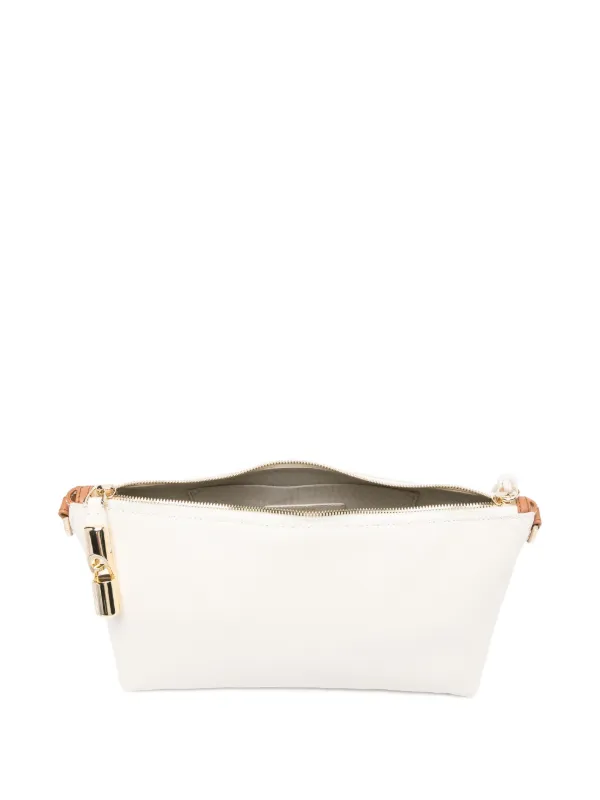 Furla Debby zip-fastening Leather Shoulder Bag | Neutrals