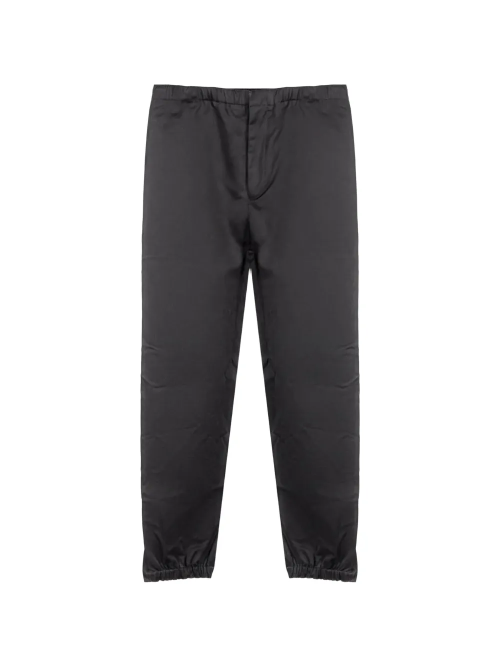 Jil Sander elasticated-waistband zip-cuff trousers - Nero