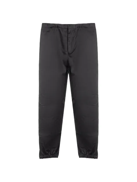 Jil Sander elasticated-waistband zip-cuff trousers