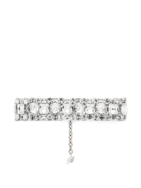 Blumarine rhinestone choker