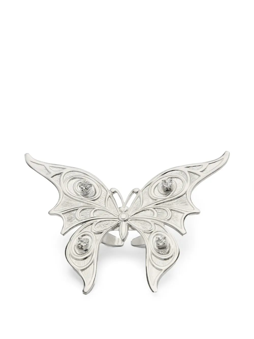 Blumarine butterfly ring - Argento