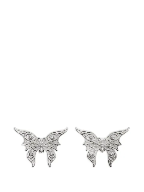 Blumarine aretes con dije de mariposa