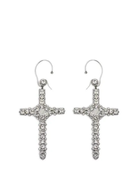 Blumarine arete con diseño de cruz