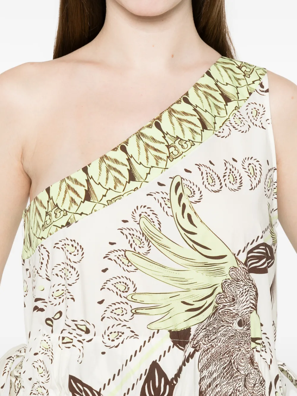 Tory Burch Midi-jurk Wit
