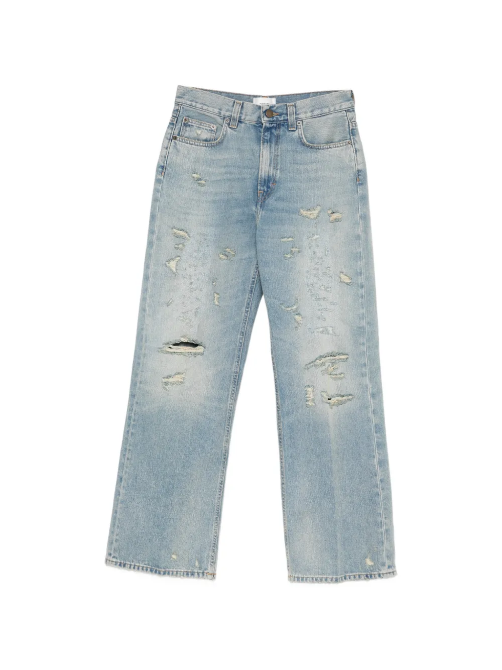 Haikure Winny Dirty Celestial distressed jeans - Blu