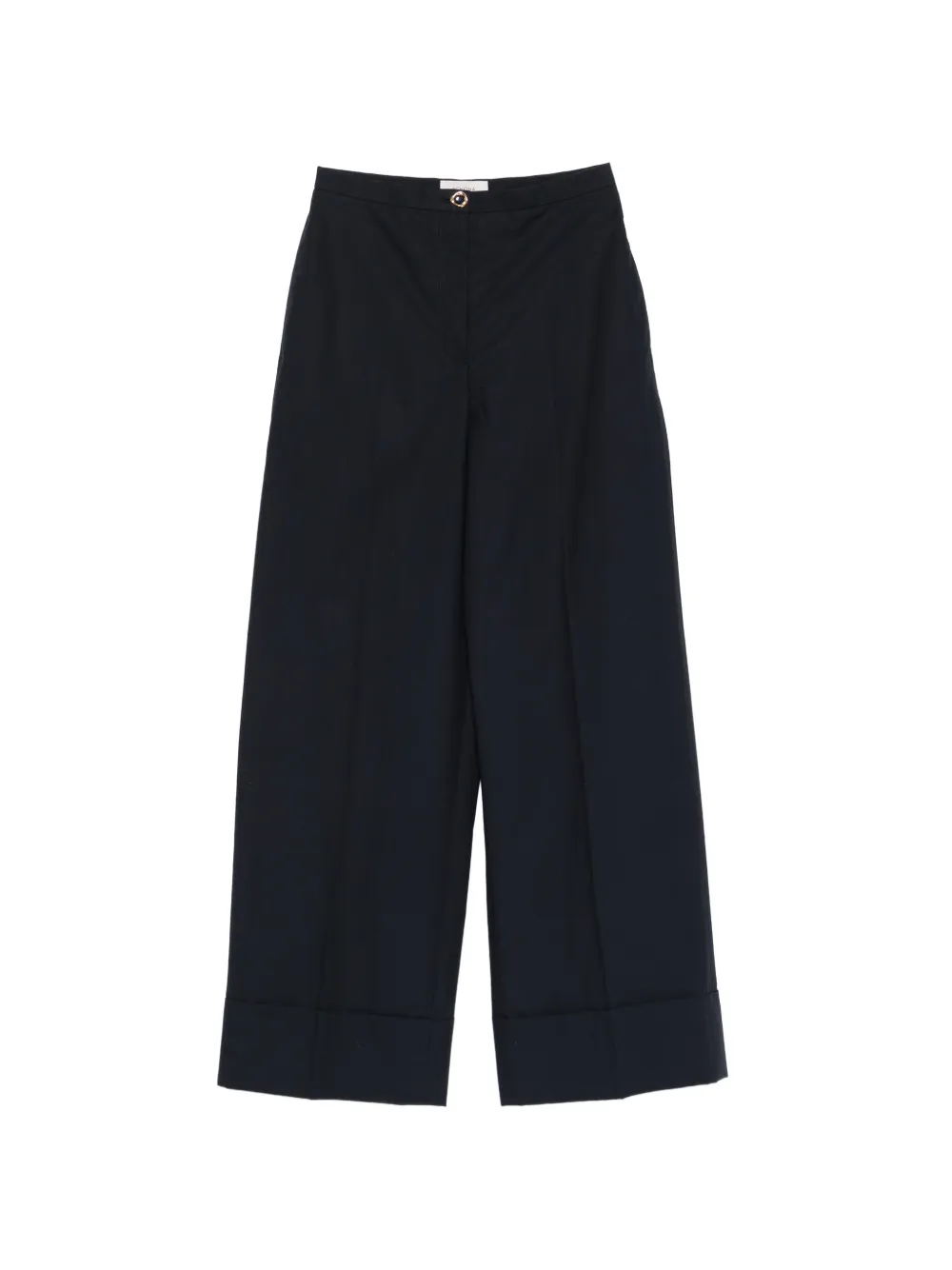 Agnona pocket buttoned trousers - Blu