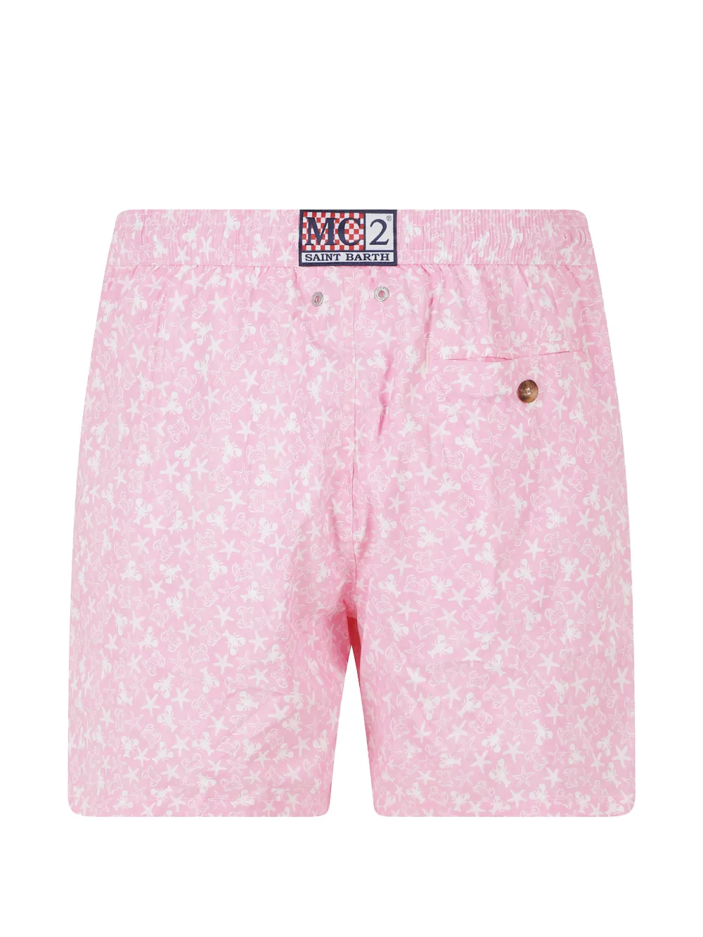 MC2 Saint Barth Lighting Micro zwembroek met zeesterprint Roze