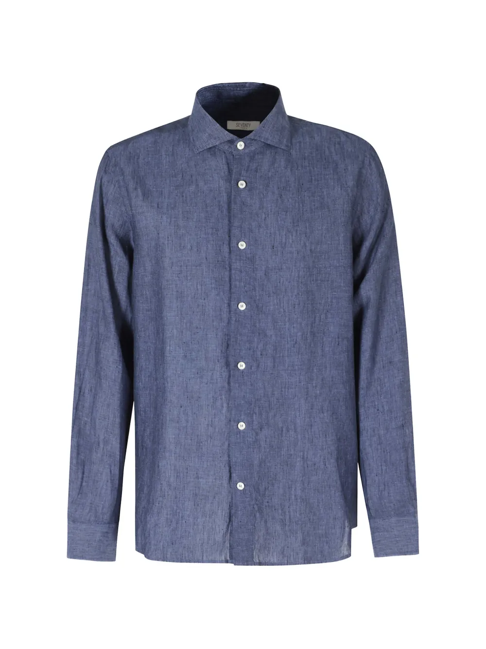 Seventy long-sleeve button-down shirt - Blu