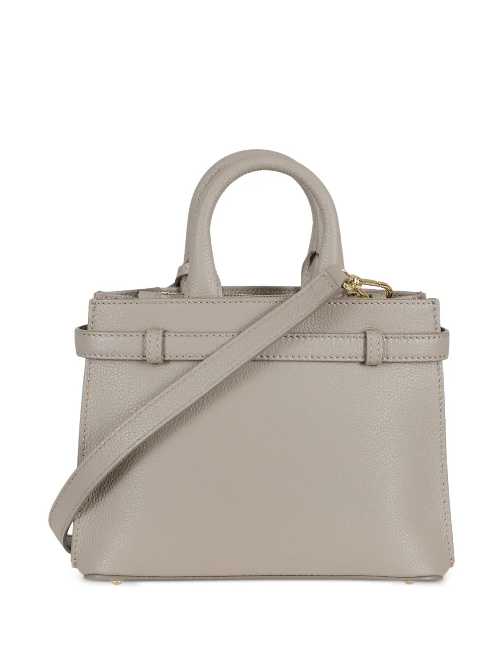  Lancel Top Handle Clutch Bag - Grey 