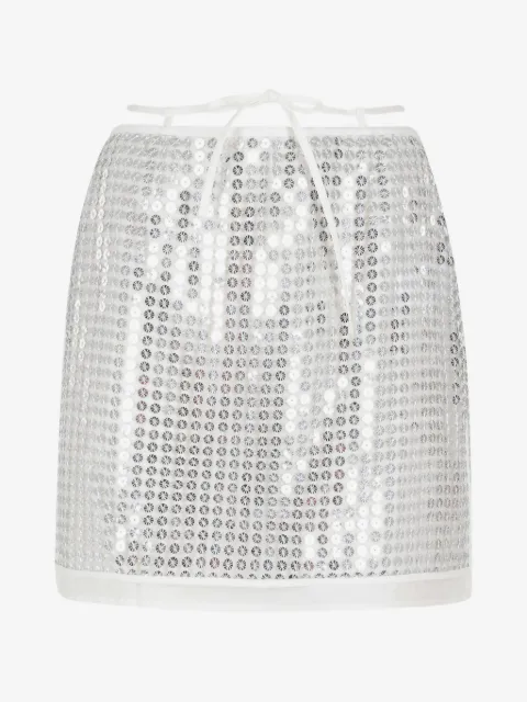 Isabelle Blanche sequinned mini skirt