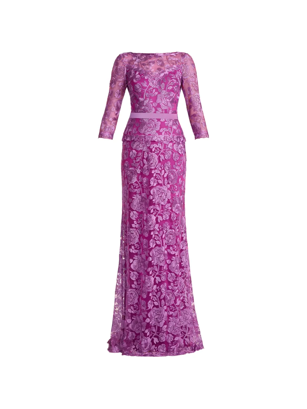 Tadashi Shoji floral lace dress - Pink