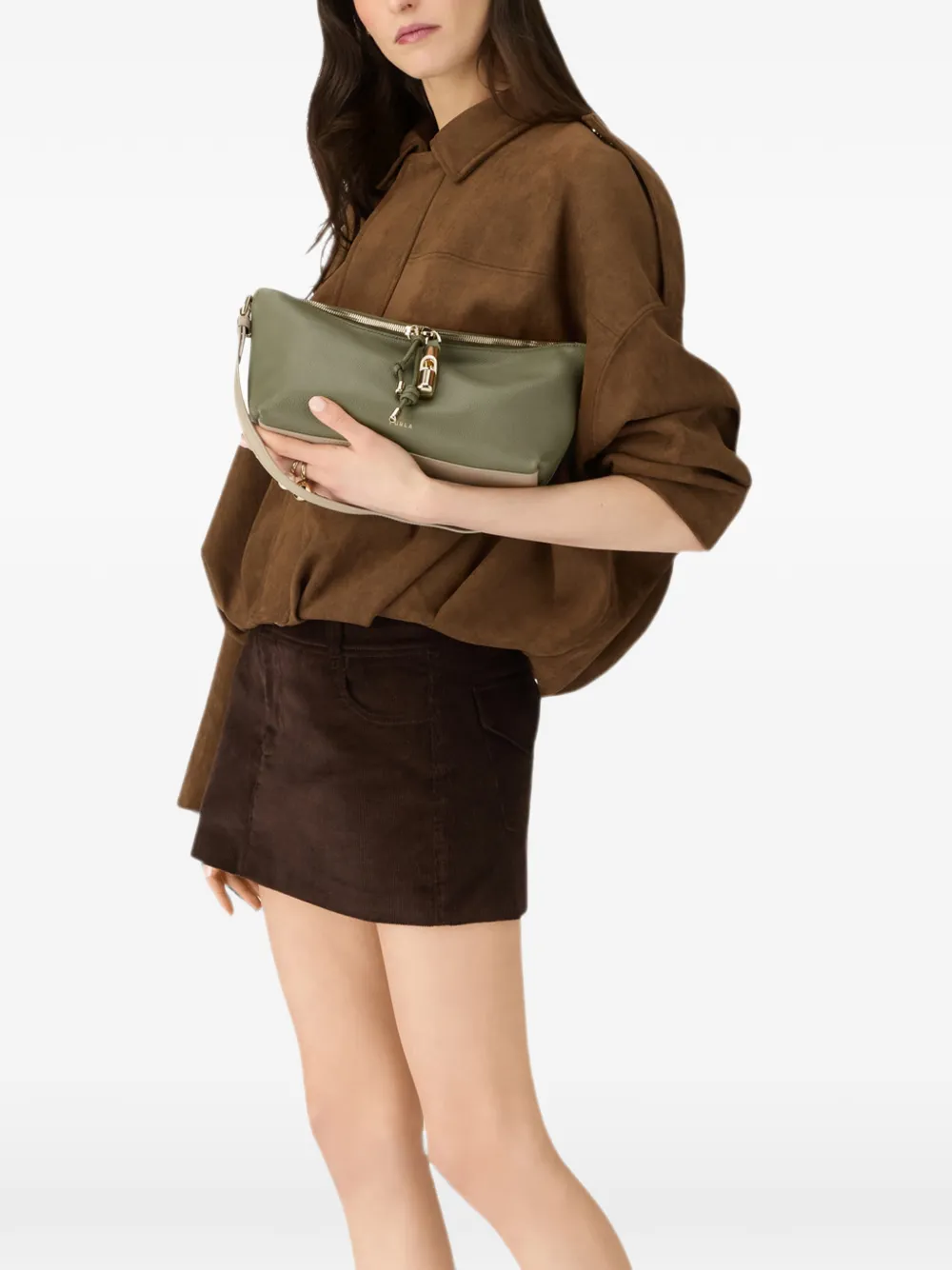 Furla Debby schoudertas Groen