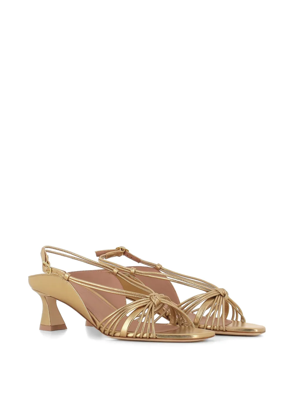 Malone Souliers Juni knot-detail sandals Goud