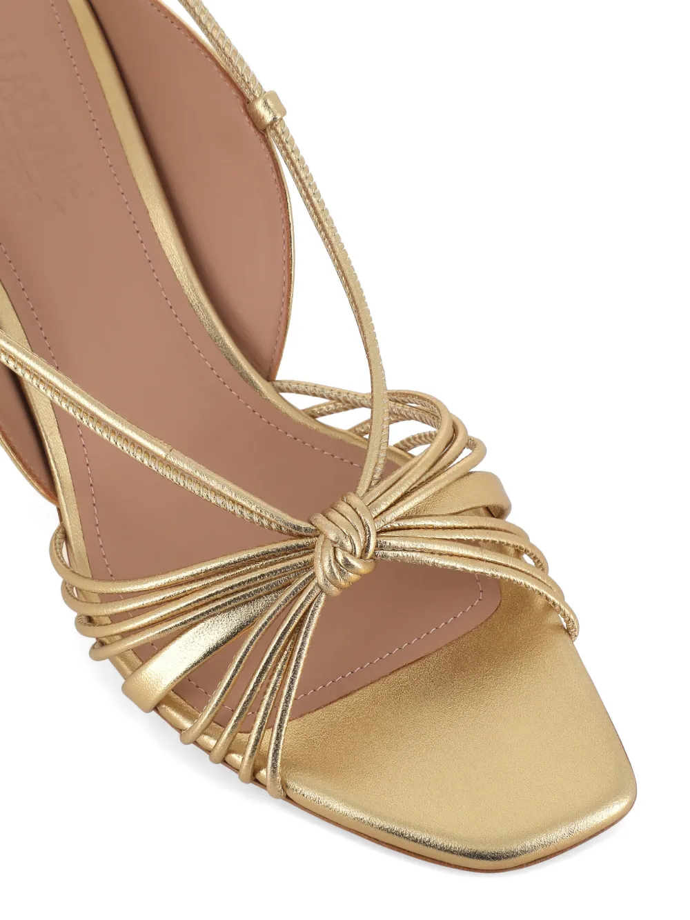Malone Souliers Juni knot-detail sandals Goud