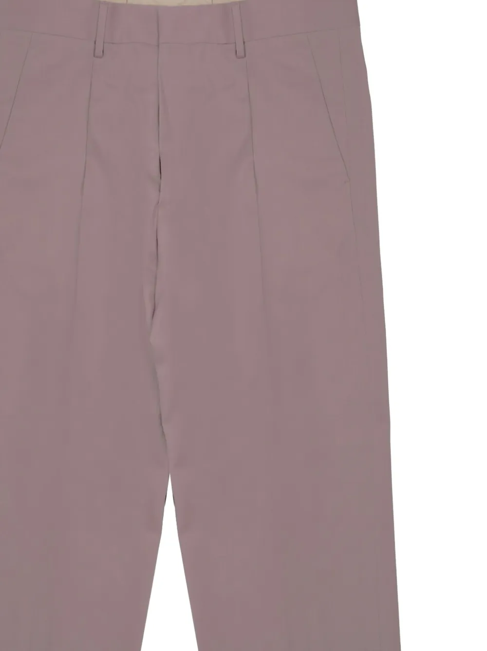 Costumein Cropped plooibroek Paars