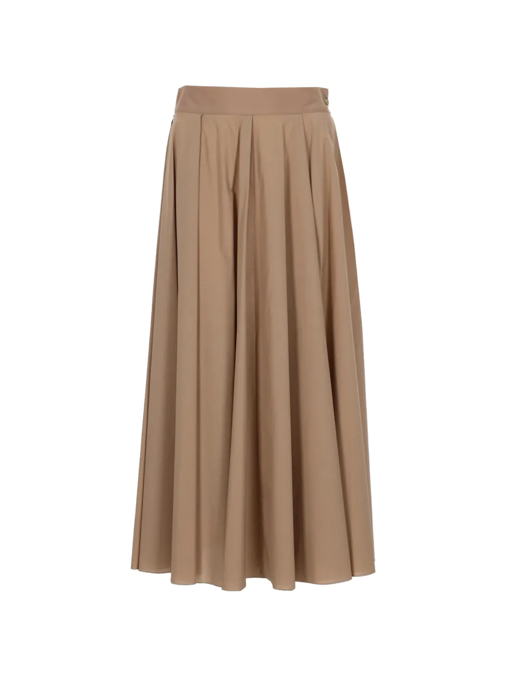 Fay pleated skirt - Marrone