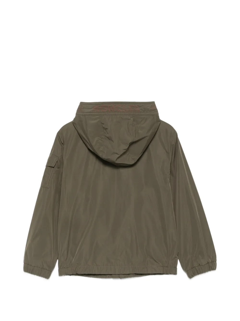 Moncler Enfant Jack met capuchon Groen