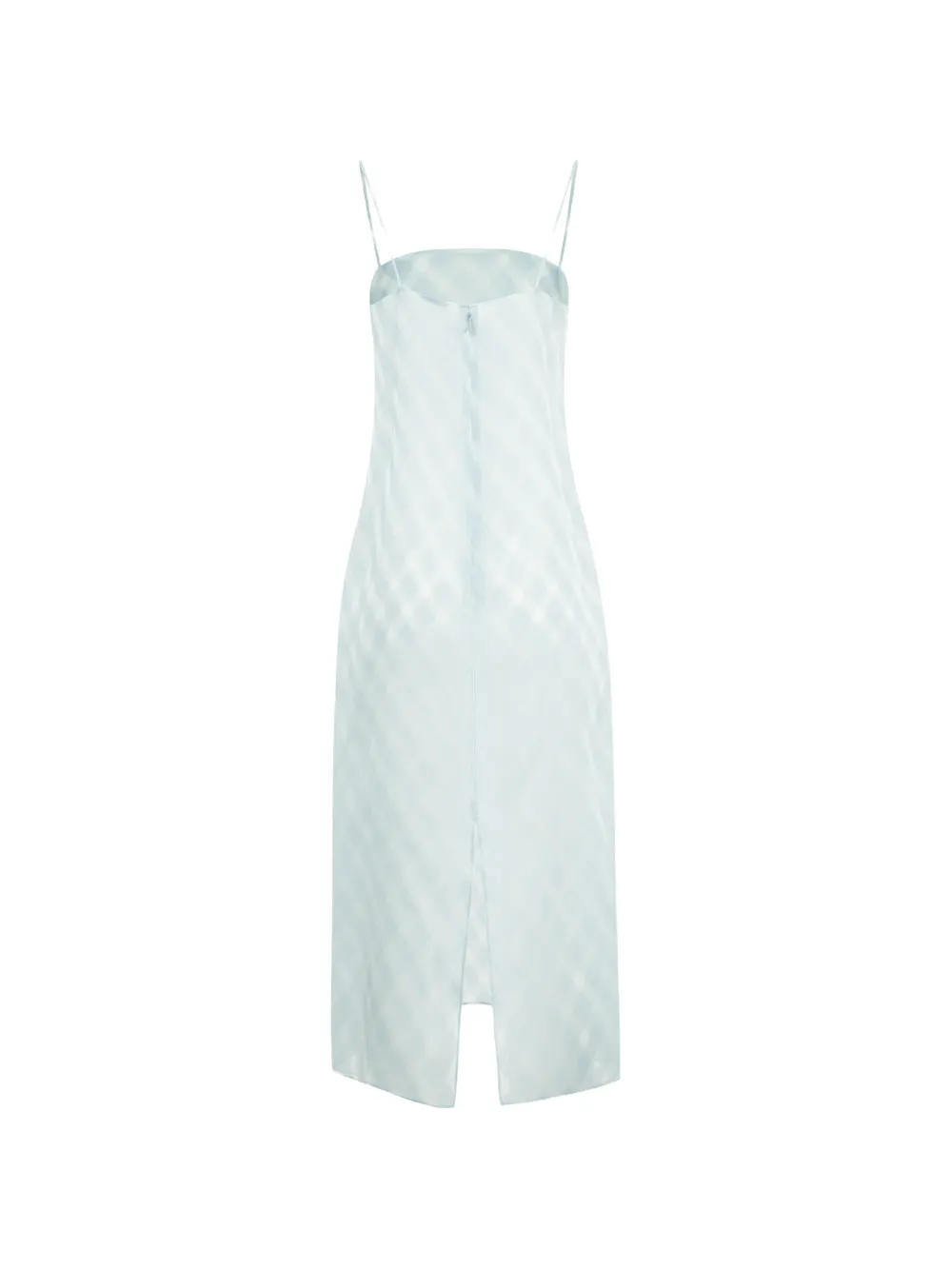  Auralee Jacquard Midi Dress - Blue 