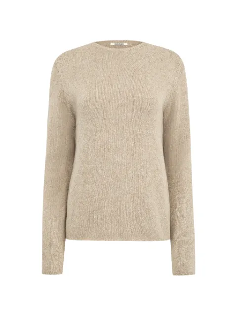 Auralee crew-neck sweater