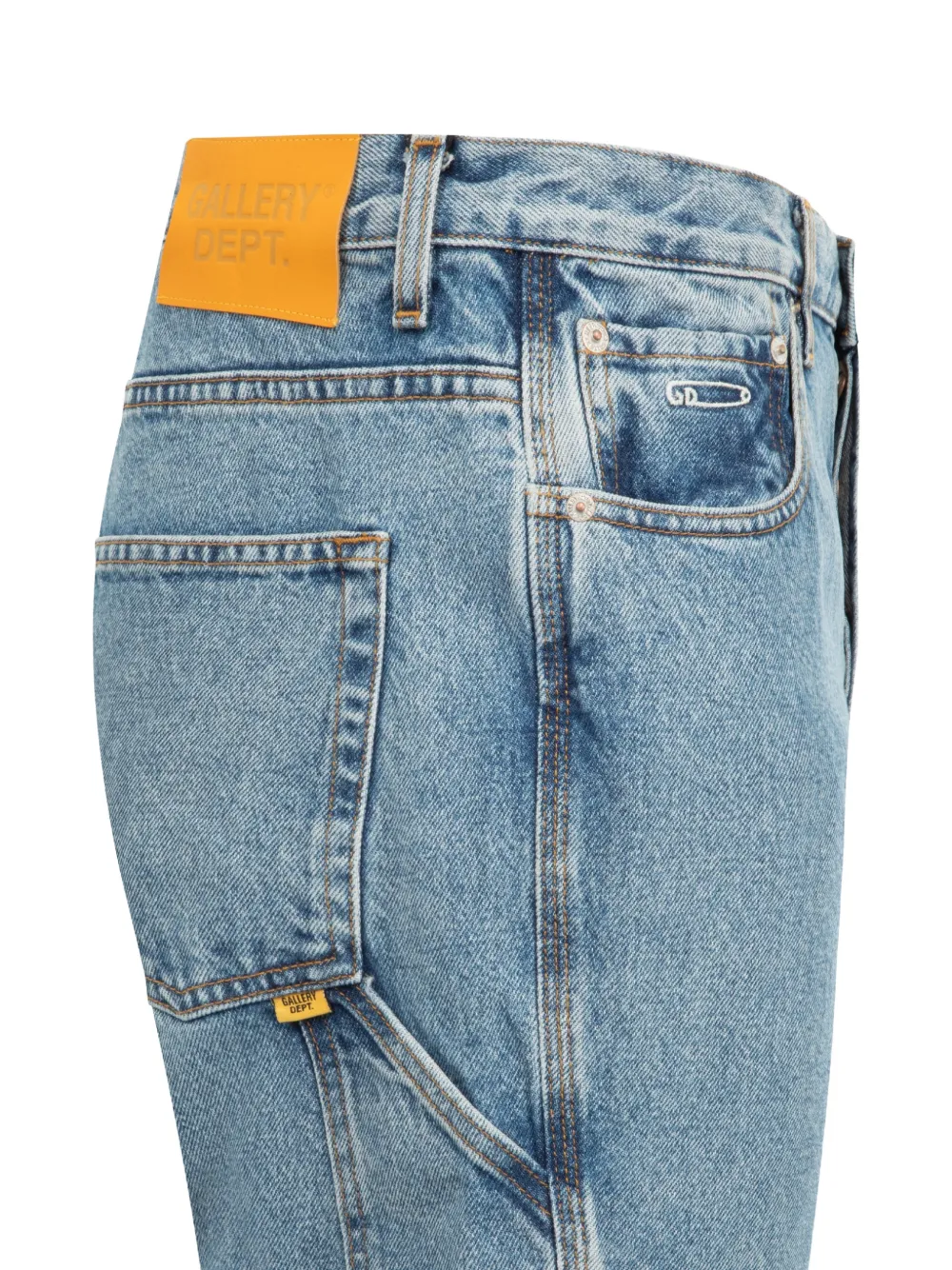 GALLERY DEPT. Jeans met riemlussen Blauw