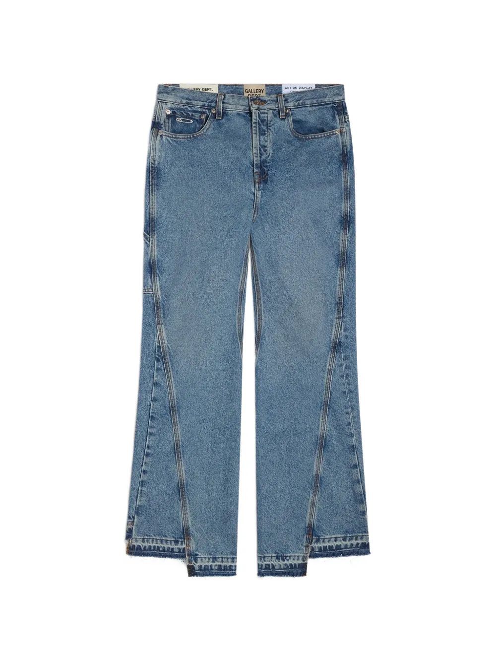 GALLERY DEPT. belt-loops jeans - Blu