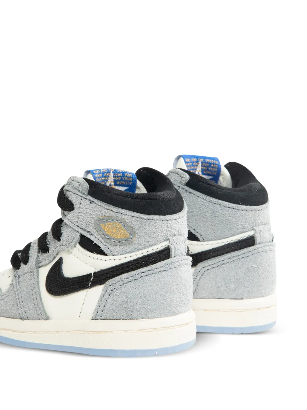 Jordan Kids Retro 1 High OG sneakers Grijs