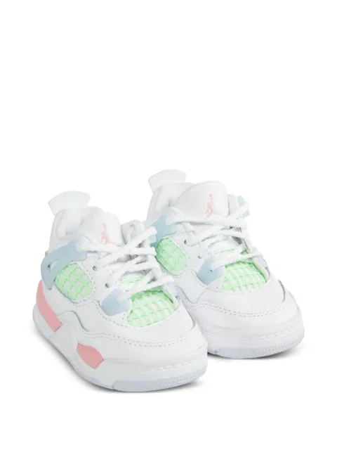 Jordan Kids 4 Retro lace-up sneakers