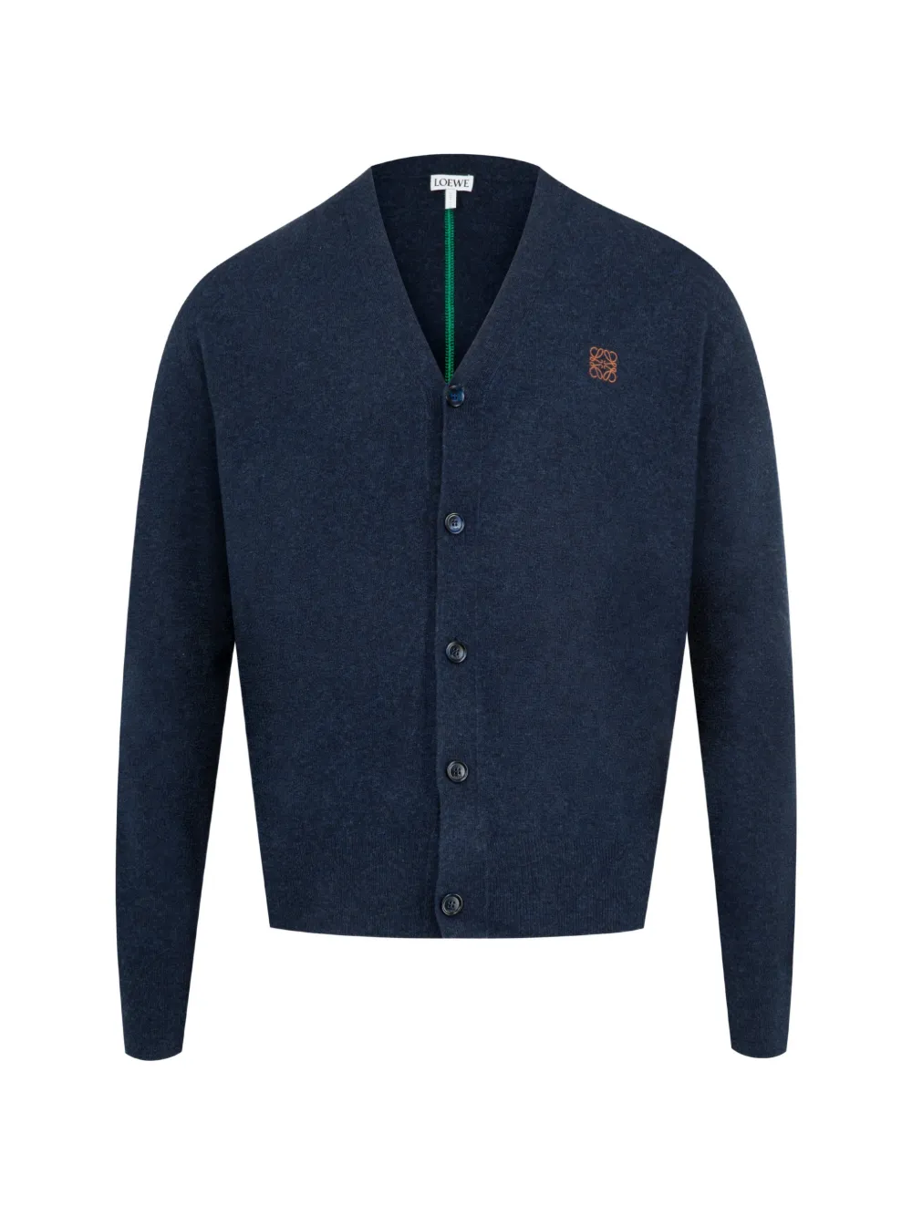 LOEWE logo-detail cardigan - Blu