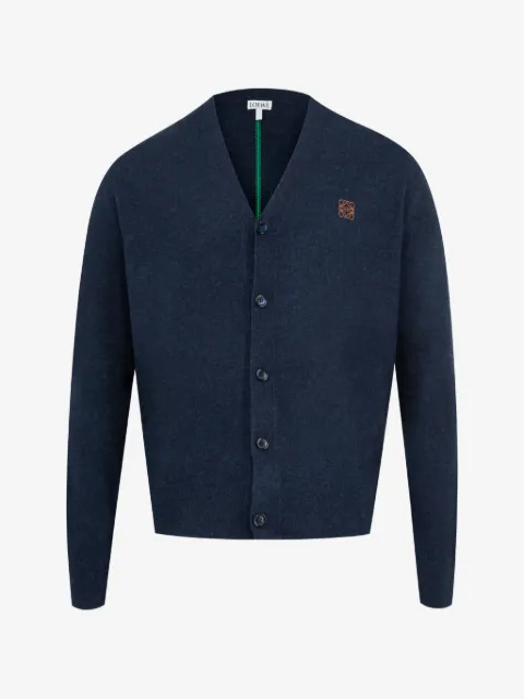 LOEWE cárdigan con detalle de logo