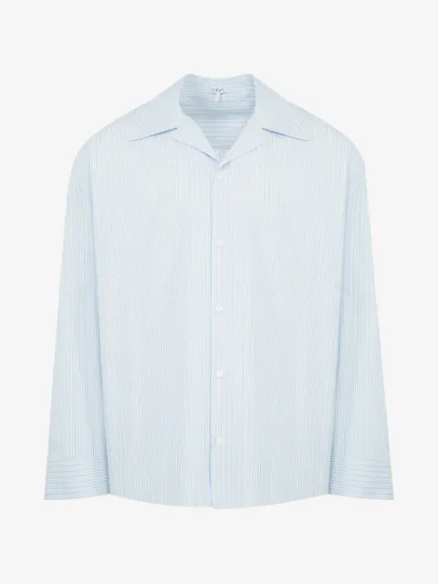 LOEWE striped cotton shirt