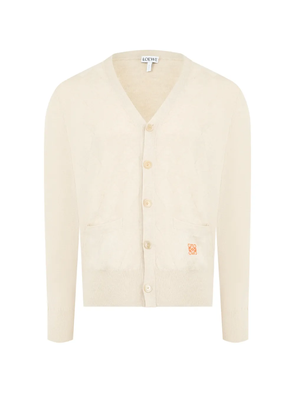 LOEWE Anagram pocket cardigan - Toni neutri